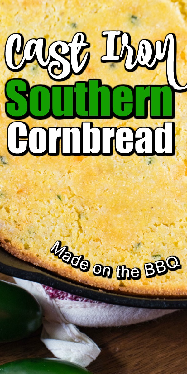 The sweet taste of cornbread is so good, and this recipe is easy to make and turns out fantastic #cornbread #castironcornbread #skilletcornbread #southerncornbread