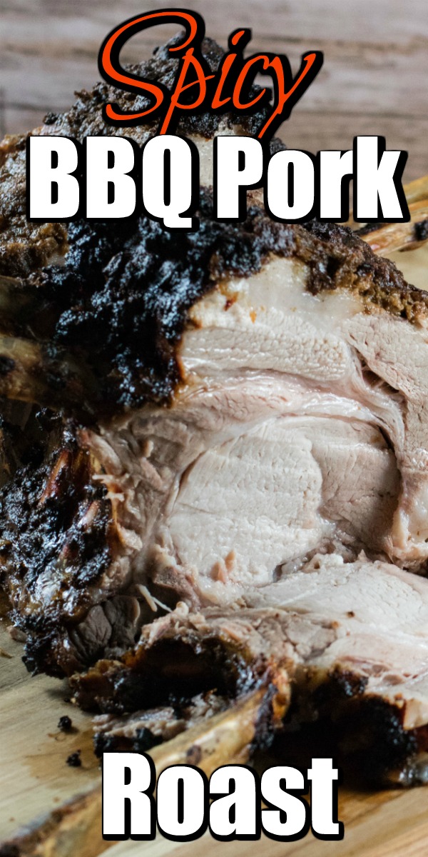 This Spicy Barbecue Pork Roast is magnificent with its juicy interior and very flavorful spicy crust #BBQporkroast #BBQpork #Porkroast