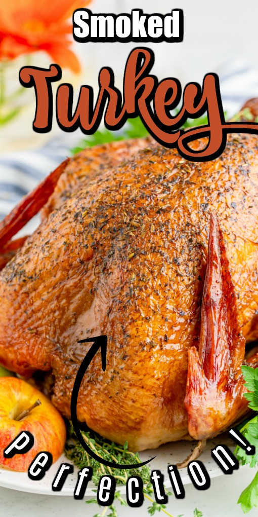 This smoked turkey recipe is perfect for Thanksgiving, Christmas, or any time. The smoky flavor is wonderful and the gravy is the topper to the fabulous entree. 