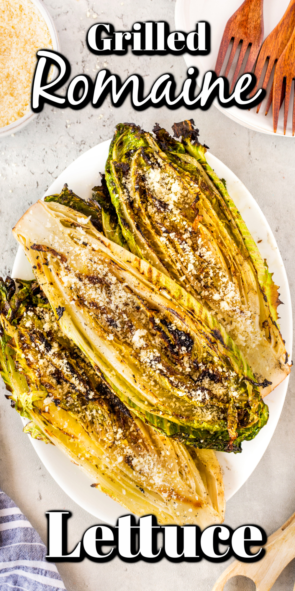 Grilled Romaine Lettuce might be a little unusual, but it is a special dish that I know you will love!