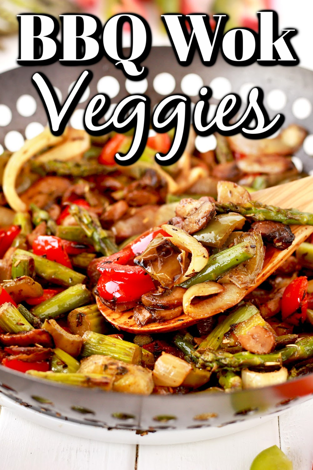 BBQ Wok Veggies are the perfect way to cook up your favorite vegetables!