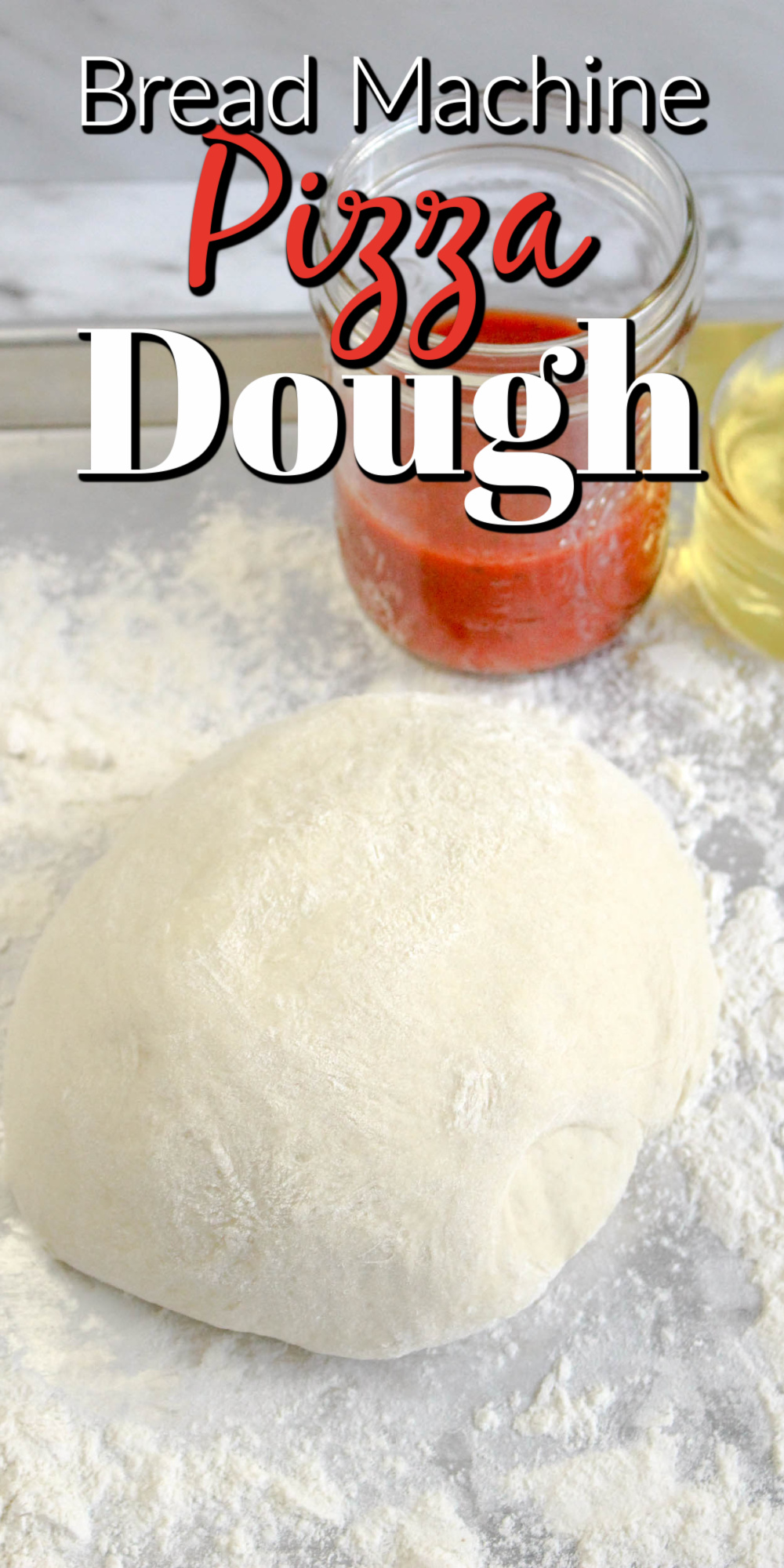 This super easy and fantastic Bread Machine Pizza Dough recipe is perfect if you like thin crust pizza, thick crust pizza, or something in between. 