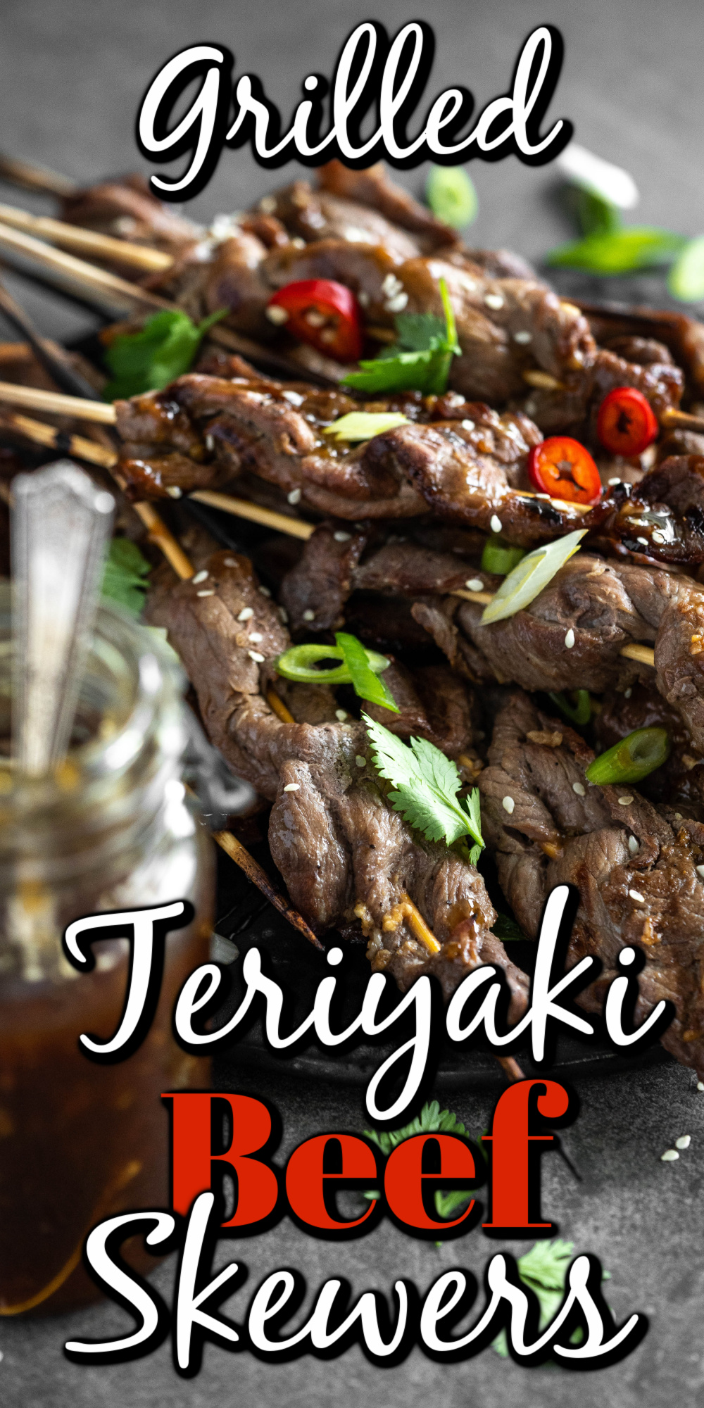 These Grilled Beef Teriyaki Skewers are full of Asian-inspired flavors that you are going to love. Did I mention they are easy to prepare!