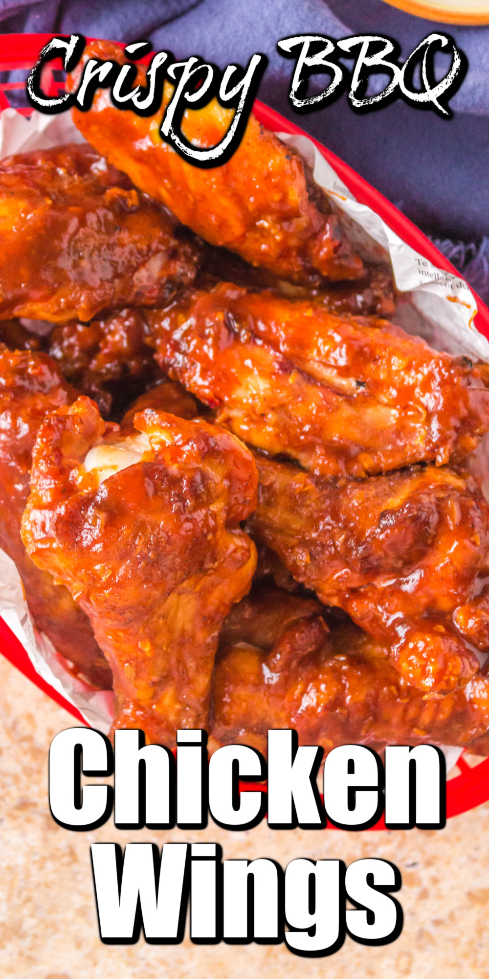 These Crispy BBQ Chicken Wings are so quick and easy; oh, did I mention tender and juicy! And can have them on the table in less than an hour!