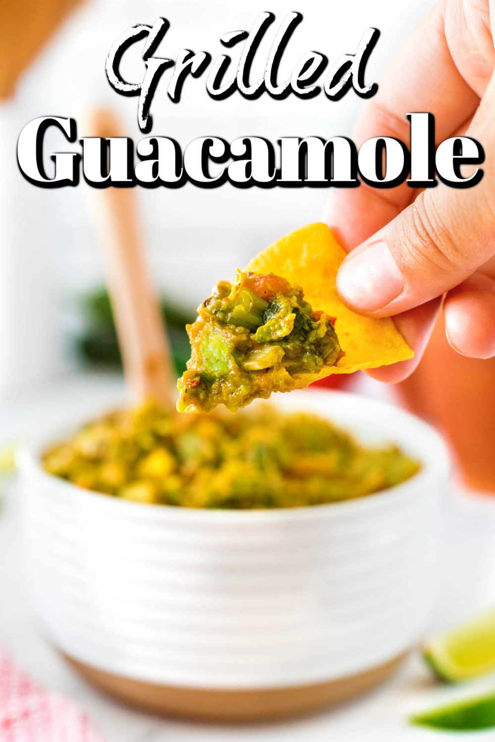 When you serve this easy-to-make grilled guacamole, everyone is going to be looking for more. You may want to make a double batch!