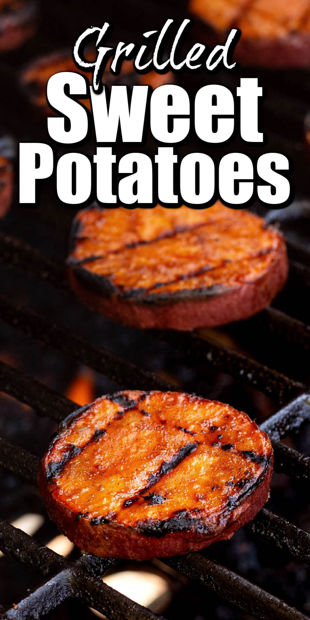 These Grilled Sweet Potatoes glazed with butter, brown sugar and cinnamon are tender, soft, and amazingly good!
