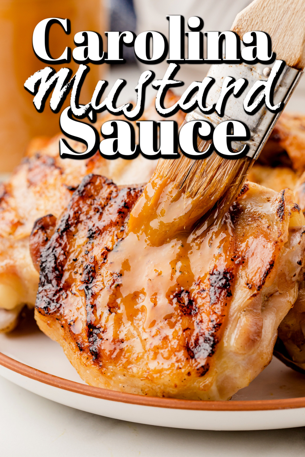 Bring a little taste of South Carolina to your BBQ with this amazing Carolina Mustard BBQ Sauce!
