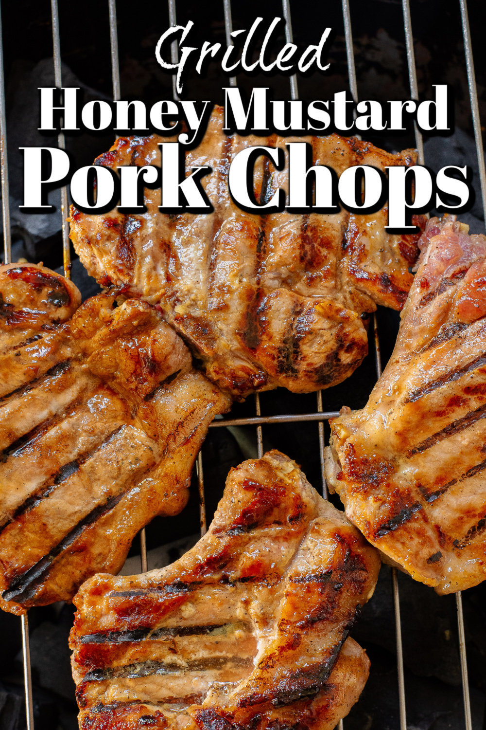 Bump up your grilling game with these Grilled Honey Mustard Pork Chops. They are a little sweet, a little tangy and a whole lot of tasty!