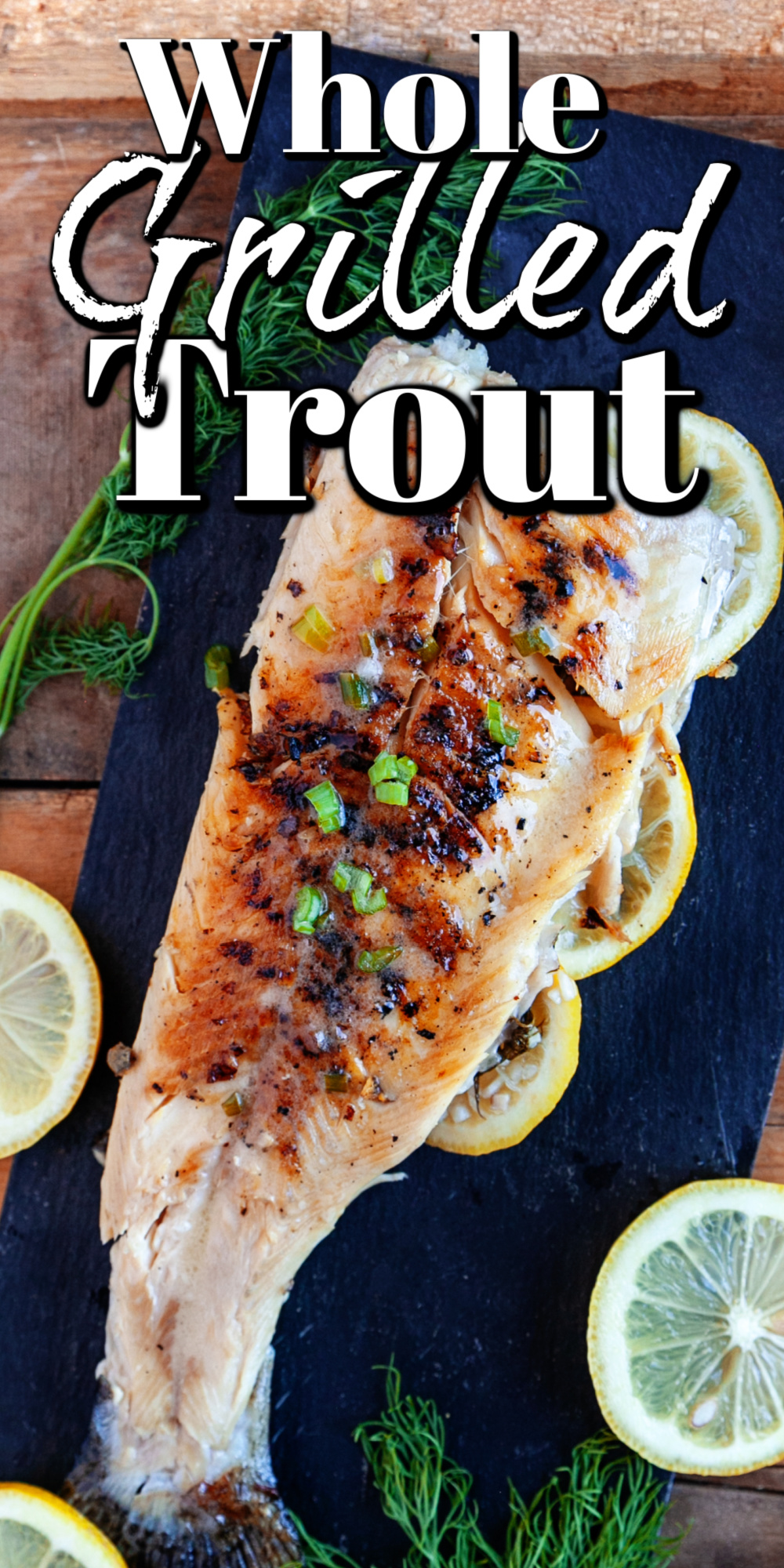 There is nothing like whole grilled trout drizzled with a lemony garlic butter sauce!