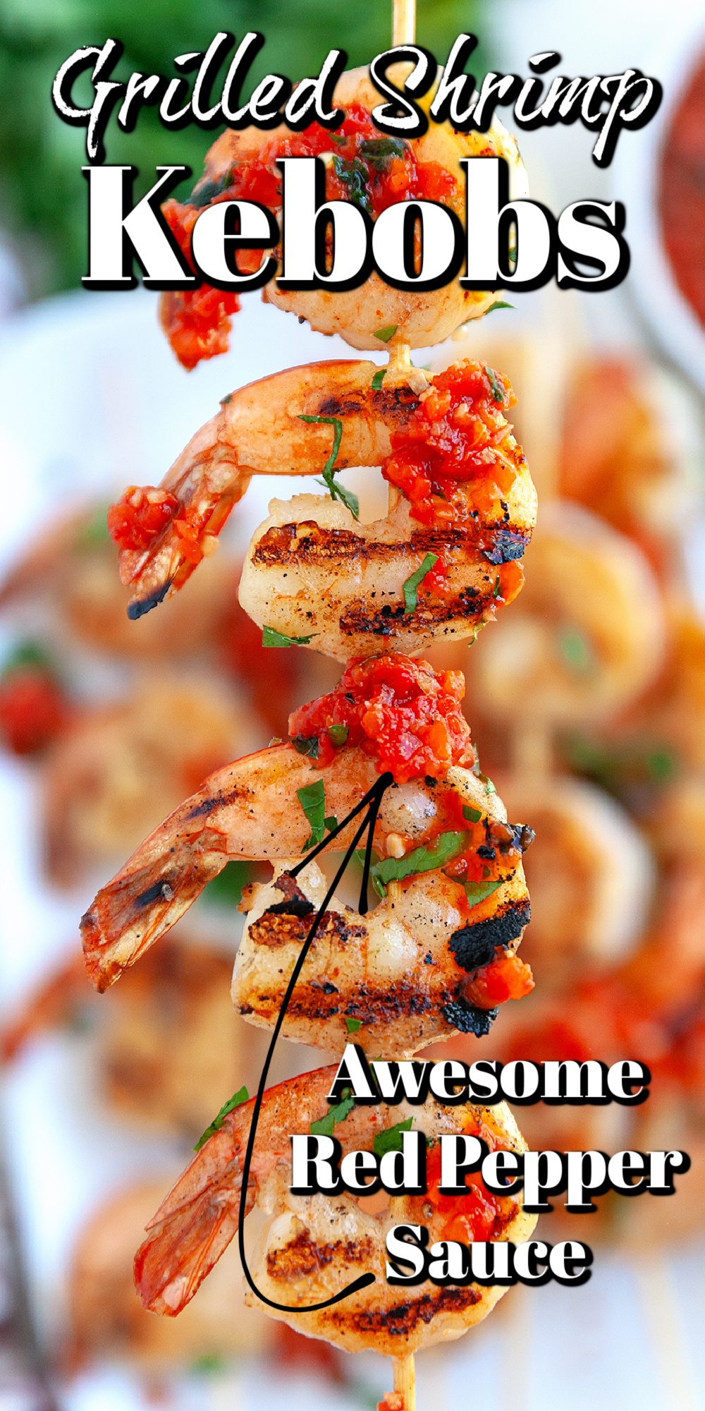 The pairing of the sweet and tangy red pepper sauce and the hint of citrus and spice of the shrimp come together to make this recipe absolutely superb! 